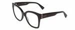 Gucci GG0459S-001 Designer Reading Glasses Gloss Black Cateye 54MM Choose Power. Fixed Price $209.95.