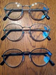 Eyeglasses Reading Choose Magnify +100X To +300X Styles Black, Gold, Or Silver. Fixed Price $9.99.