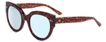 Sito Shades Good Life Women Round Blue Light Blocking Glasses Amber Cheetah 54MM. Fixed Price $79.95.