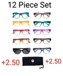 Joy 12PC Readers Style Collection Biggest Set Ever With Desktop Holder +2.50 New. Fixed Price $34.95.