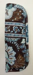Rare Vera Bradley Java Blue Soft Slim Readers Glasses Case Quilted Made Usa Euc. Fixed Price $9.99.
