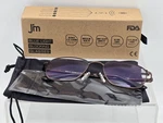 Jm Aviator Blue Light Blocking Glasses, Square Eye Protection Copper/gunmetal. Fixed Price $30.68.