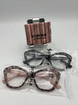 Soolala Women Reading Glasses +1.00 Blue And Pink Free Ship. Fixed Price $14.99.
