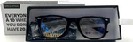 Optimum Optical Reader Glasses +3.00 - Specs Appeal Wayfarer Black And Tortoise. Fixed Price $12.59.