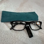 Studio Icu Eyewear Women Black Green Plaid Reading Readers Glasses +1.50 New. Fixed Price $14.95.