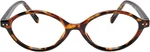 Tijn Women's Olisa Blue Light Blocking Glasses Whiskey Tortoise Frame Oval. Fixed Price $26.50.