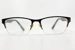Flower Eyeglasses Frame 250FLR 102 Womens Rectangular Half-rim 52-17-134. Fixed Price $20.99.