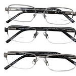 Foster Grant Design Optics Metal Reading Glasses Pack +2.50 SR0423 Rectangle. Fixed Price $9.99.