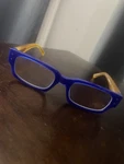 Eyebobs Peckerhead Reading Glasses Cobalt Blue & Blonder Readers Frames Only. Fixed Price $28.99.