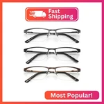 Acavefox 3 Pack Blue Light Blocking Reading Glasses Men Readers Anti Uv Metal. Fixed Price $27.91.