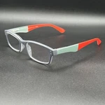 Peepers #801 +1.25 Rectangular Reading Glasses Gray Orange Sea Flex Used. Fixed Price $12.95.