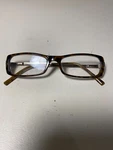 Vintage Borghese Coper Rectangle Glasses Frames Only. Fixed Price $24.20.