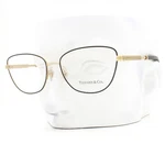 Tiffany Eyeglasses TF1142 6164 Shiny Black Pale Gold 56MM With Case. Fixed Price $185.00.