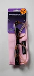 Women's Foster Grant Reading Glasses (light Brown/pink) W/ Case - Pick #4. Fixed Price $10.50.