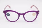 Peepers Daphne Purple Cateyes 3392 +2.00 Blue Light Readers 49-21-148. Fixed Price $26.95.