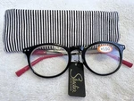 Studio By Icu Eyewear Reading Glasses #7648 +1.50 Black Pink Women New. Fixed Price $14.95.