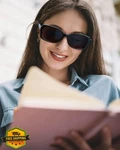 Jm Classic Bifocal Reading Rectangular Sunglasses All Black +2.25. Fixed Price $27.99.