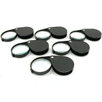 6 4X Folding Magnifiers Magnifying Magnification Glass Lens Reading Tools. Fixed Price $22.97.