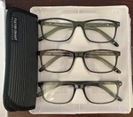 Design Optics By F.g Men's Full Frame Classic Reading Glasses 3 Pk +1.25. Fixed Price $12.00.