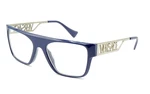 New Versace Reading Glasses Mod. 3326-U 911 53-19 Blue & Silver Frames Readers. Fixed Price $219.99.