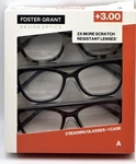 Foster Grant Design Optics Classic Round Reading Glasses +1.25 3 Pack New. Fixed Price $12.89.
