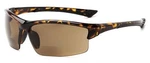 Incredible Bargain Foster Bifocal Wrap Reader Sunglasses TORTOISE/BROWN+2.50. Fixed Price $14.95.