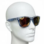 Knockaround Shark Week Sunglasses Blue Frames Polarized Mirrored Lens Teeth 2022. Fixed Price $29.99.