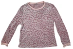 Love First Sight Pink Leopard Animal Print Sweatshirt Size Large. Fixed Price $12.99.