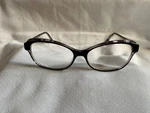 Emilio Pucci EP2650 Eyewear Gray And Black Italy Acetate Full-rim Womens Cat. Fixed Price $8.99.