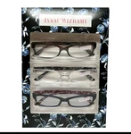Isaac Mizrahi 3 Pack Womens Reading Glasses Tortoise, Crystal Clear, Blue +2.50. Fixed Price $29.99.