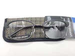 Foster Grant Alden Black Mens Retro Reading Glasses 52 18-140 Choose Strength. Fixed Price $14.95.