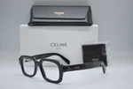 New Celine CL50153I 001 Shiny Black Authentic Sunglasses Frames 51-20. Fixed Price $315.00.