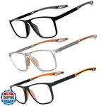 Jixgien 3 Pack Reading Glasses Women TR90 Frame Sports Style Blue Light. Fixed Price $20.00.