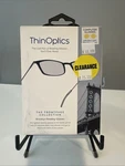 Thinoptics Frontpage Brooklyn Reading Glasses With Milano Case. Fixed Price $49.99.