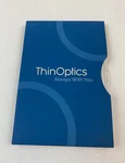 Thinoptics Secure Fit Armless Ultralight Reading Glasses With Case. Fixed Price $24.99.