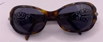 Brighton Frames Only Eyeglasses Romano Scroll Brown 57-19-140. Fixed Price $28.88.