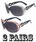 Bifocal Reading Sunglasses Rhinestones Women Power Tint Uv Protection. Fixed Price $22.99.