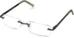 Discounted Foster Grant Blake Reading Glasses, Gunmetal/transparent. Fixed Price $10.50.