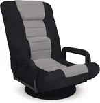 Swivel Gaming Floor Chair Rocker For Tv Reading W/lumbar Support Armrest Handles. Fixed Price $123.97.