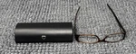 Carolee Eyeglass Case Silver Heart & Optx 20/20 Reading Glasses +2.00 A12. Fixed Price $25.00.