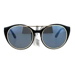 SA106 Womens Unique Double Frame Metal Flat Top Sunglasses. Fixed Price $12.99.