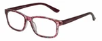 Isaac Mizrahi Women's Blue Light Blocking Glasses Crystal Red Floral Purple 51MM. Fixed Price $29.95.