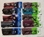10PCS Foster Grant Reading Glasses Assorted Strengths With Pouch #004. Fixed Price $25.00.