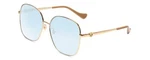 Gucci GG1089SA-004 Womens Oversized Designer Sunglasses In Gold & Tan/blue 61 Mm. Fixed Price $258.77.