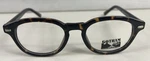 Gotham Style #172 Amber Tortoise Round Eyeglass Frames Only 49 22 140. Fixed Price $29.99.