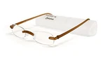 Calabria Flexie Low Profile 714 Reading Glasses&slim CASE+3.00 Root Beer Brown. Fixed Price $19.95.