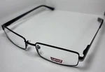 Levi Stainless Steel Reading Glasses Ls 554A-2 17/140 Blk Silver Demo Lens. Fixed Price $38.00.