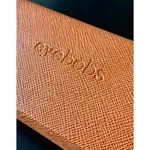 Eyebobs Orange Textured Eyeglasses Hard Case. Fixed Price $20.00.