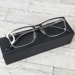 Design Optics Foster Grant Kyne Metal Square Reading Glasses +2.00 53.17.142. Fixed Price $11.50.