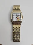 Disney Classic Winnie The Pooh Women's Watch Square Dial Exclusive Gold-tone. Fixed Price $26.00.